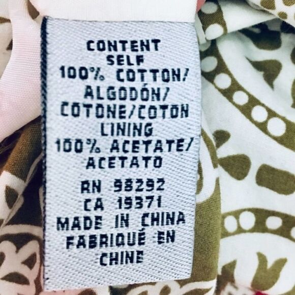 Tibi A Line Paisley Patterned Pink Mini Skirt size 6 - Picture 8 of 8